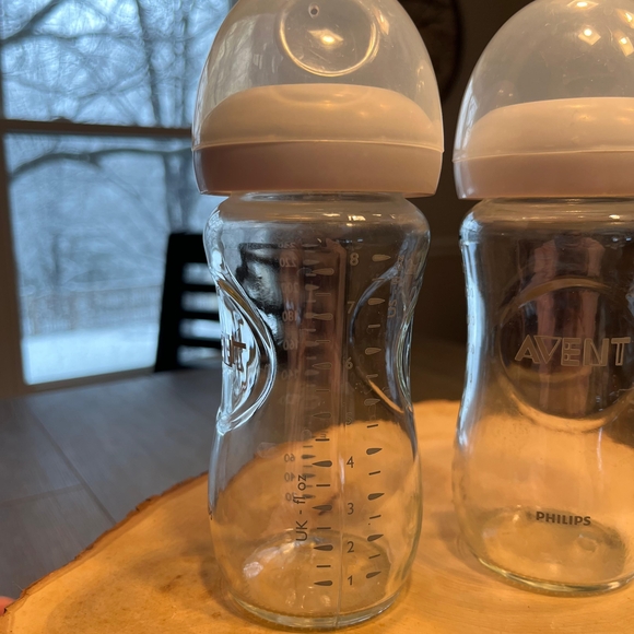 8oz Philips AVENT Glass Baby Bottles (Set Of 2) - Picture 4 of 6